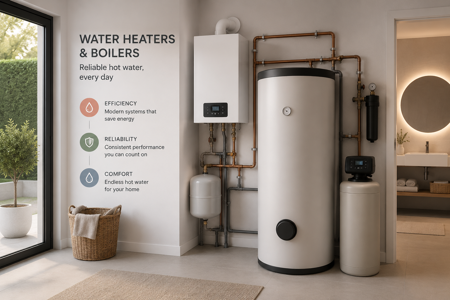 Water Heaters & Boilers